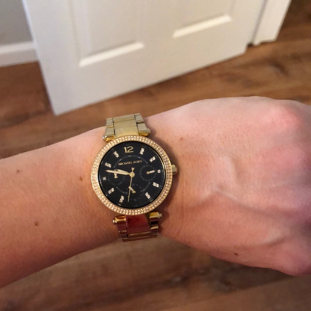 Michael Kors black face women’s watch